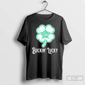 Classic Professional Bull Riders St Patricks Day Buckin Lucky Logo