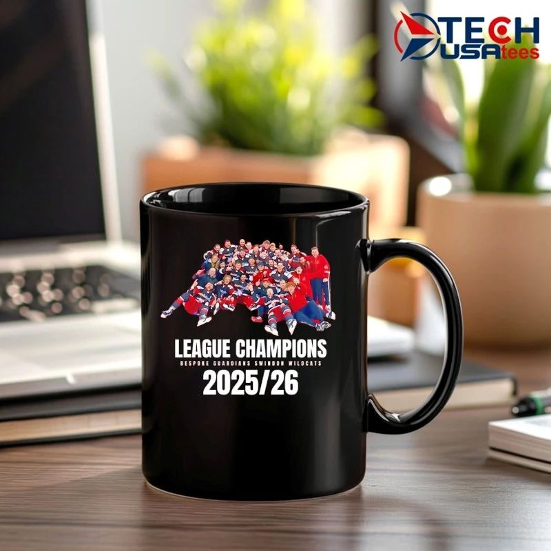 League Champions Bespoke Guardians Swindon Wildcats 2025-2026 shirt