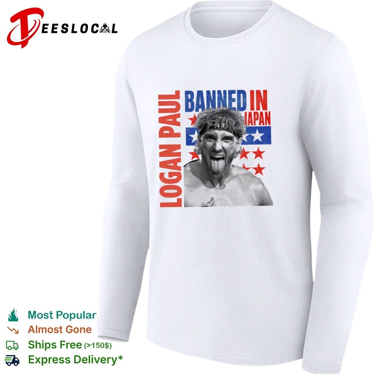 Logan Paul Banned in Japan T-shirt