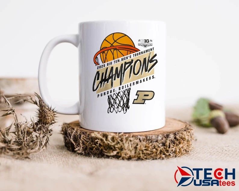 Purdue Boilermakers 2026 Big Ten Men’s Basketball Tournament Champions shirt