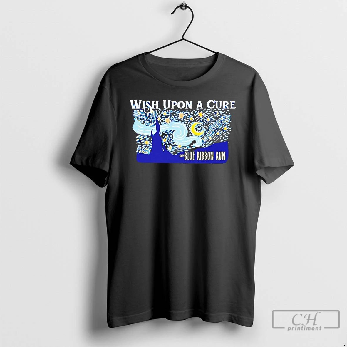 Classic Wish Upon A Cure The Blue Ribbon Run