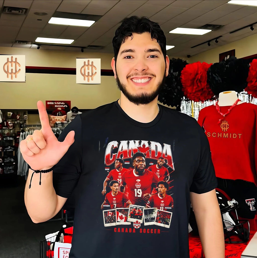 Canada Football World Cup 2026 vintage shirt