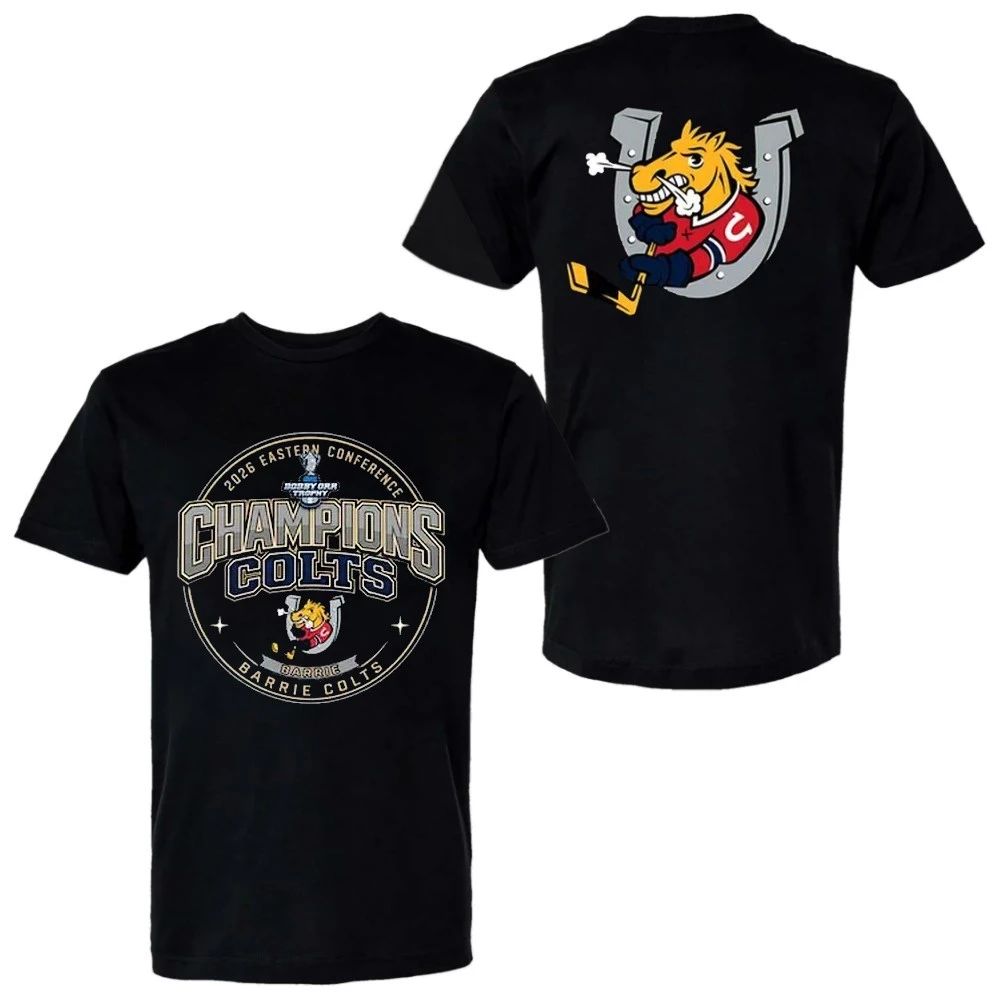 Barrie Colts 2026 Eastern Conference Champions Shirt