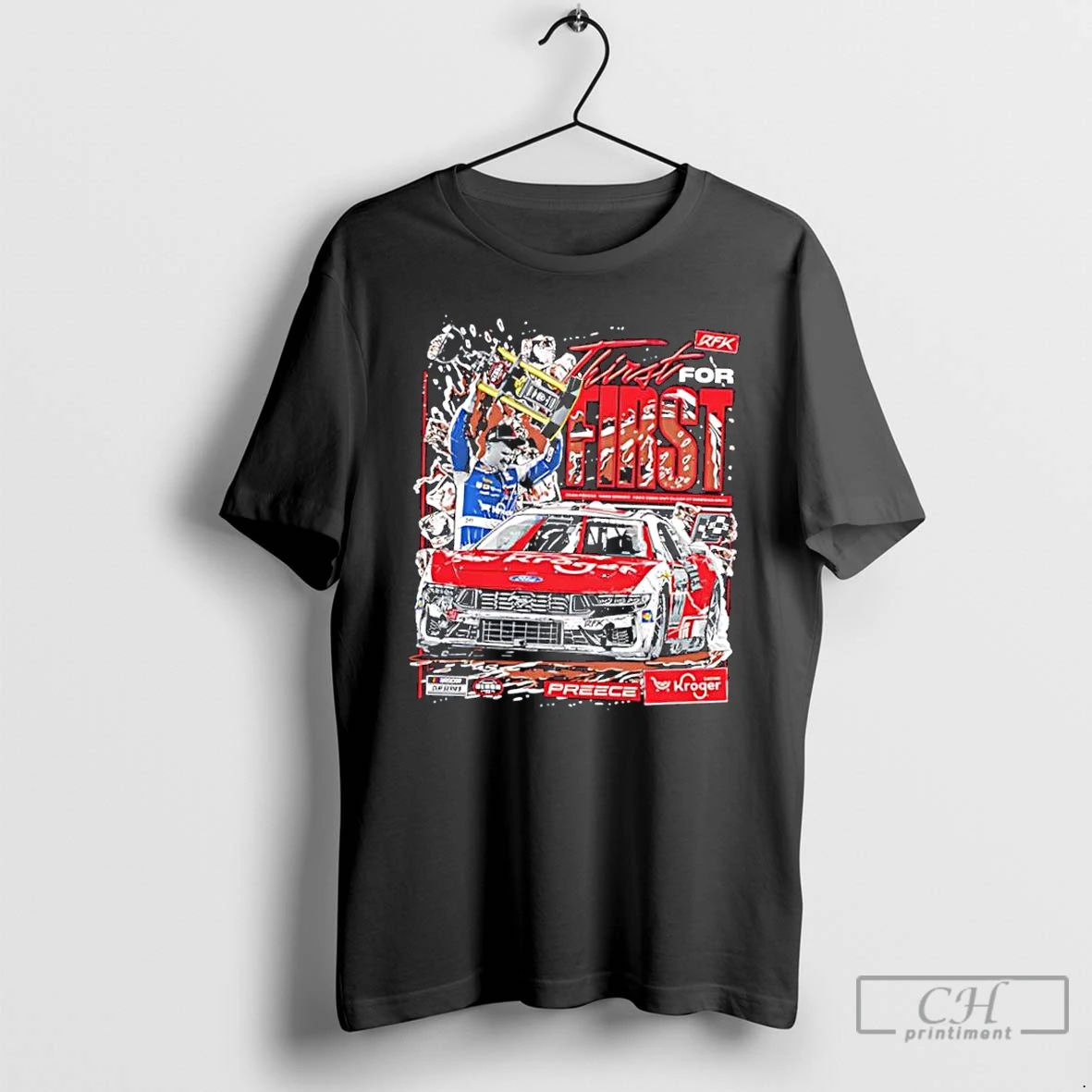Classic Ryan Preece Thirst For First Rfk Racing 2026 Cook Out Clash T Shirts Sweater