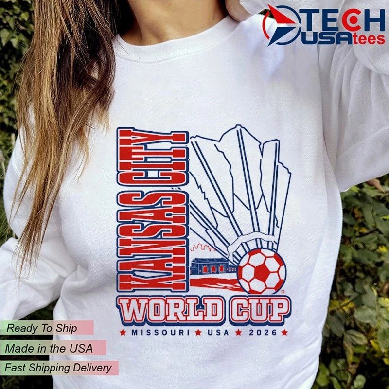 Kansas City World Cup Missouri USA 2026 shuttlecock shirt