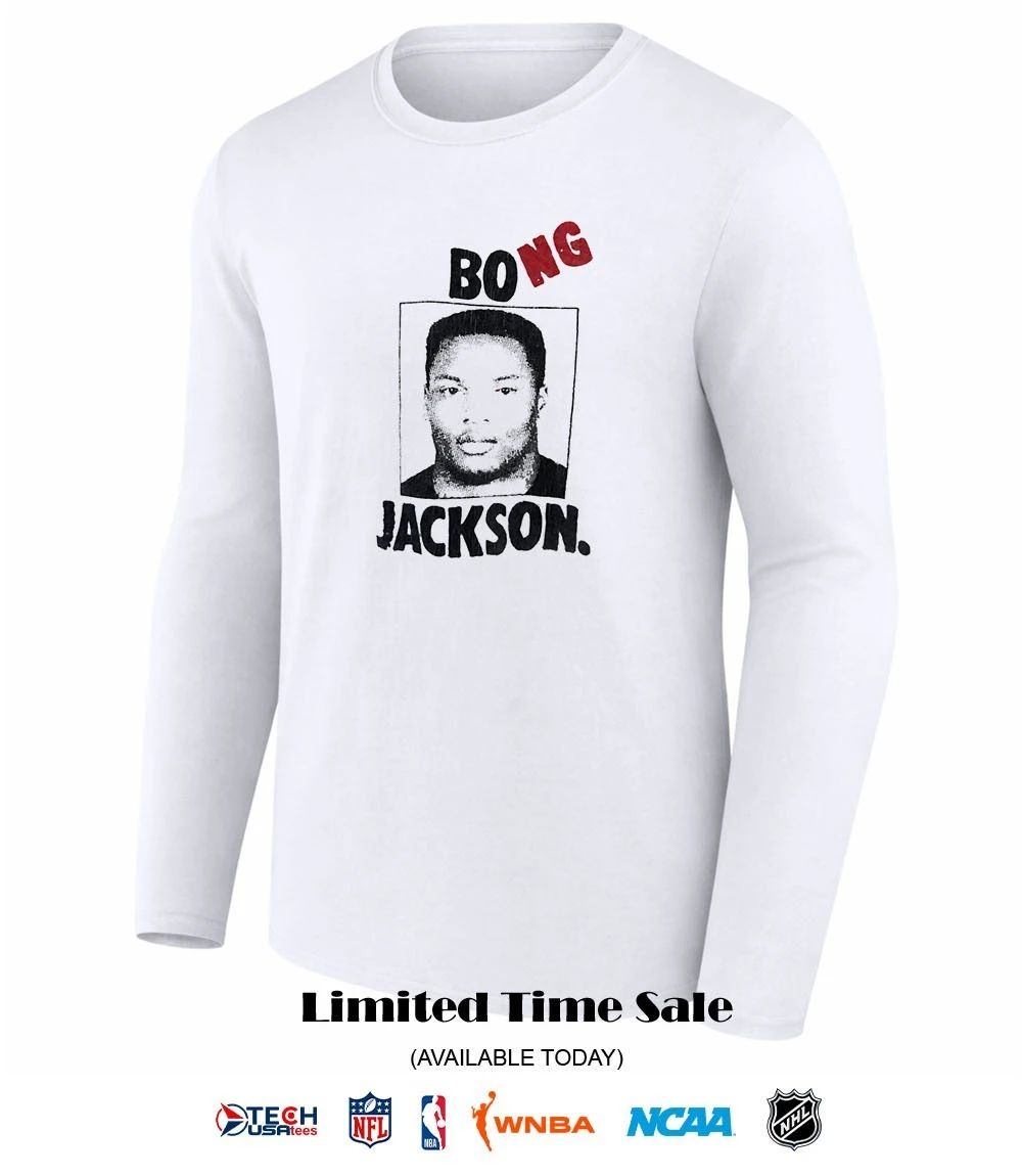 Bo Jackson Bong portrait shirt