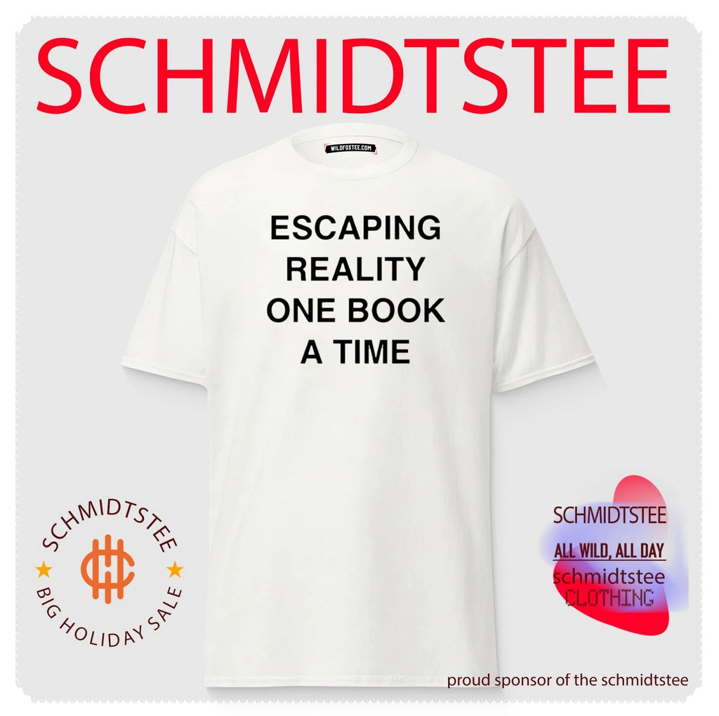 Escaping Reality One Book at a Time reading shirt