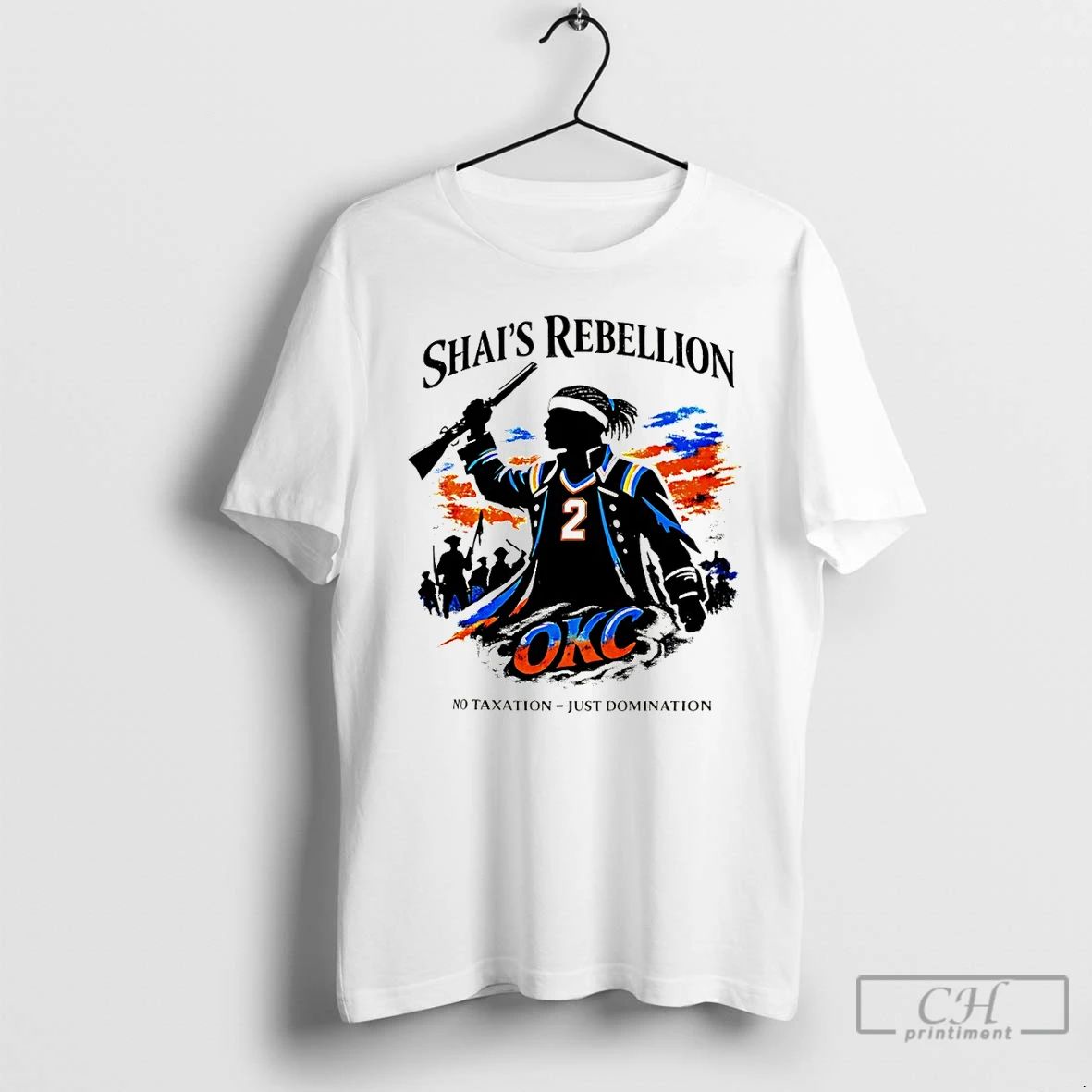 Classic Shai Gilgeous Alexander 2 Shais Rebellion Oklahoma City Thunder Basketball 2026 T Shirts Sweater