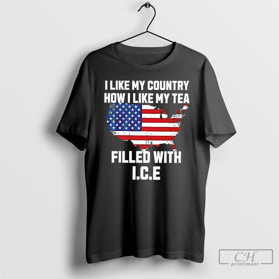 Classic I Like My Country How I Like My Tea Filled With Ice T Shirts