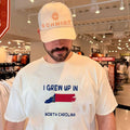 I Grew Up in North Carolina NC State Southern Roots shirt