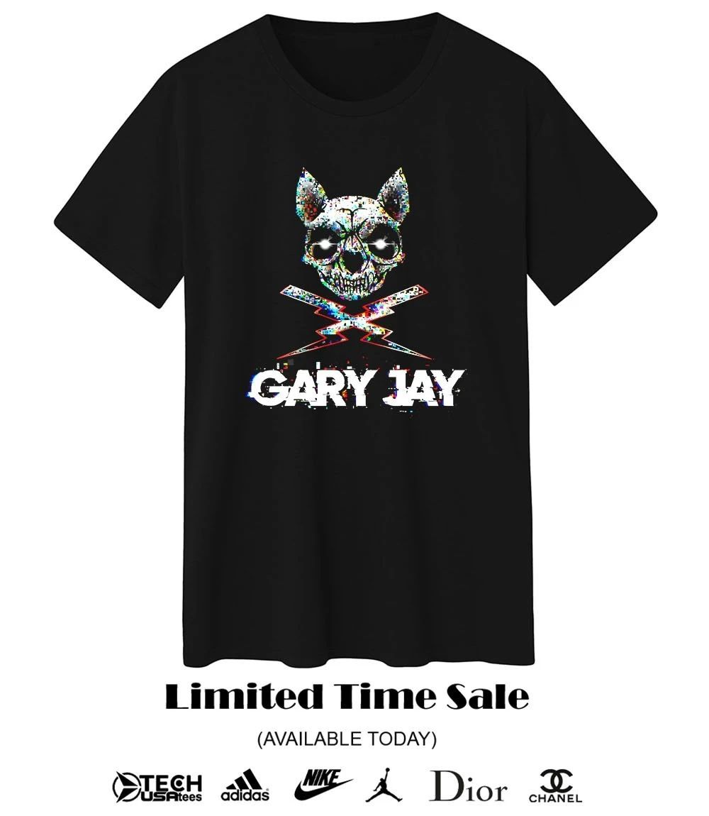 Gary Jay Cat Skull T-shirt