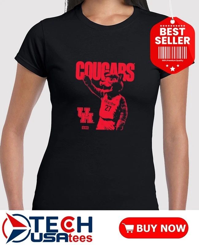 Houston Cougars mascot mode vintage shirt
