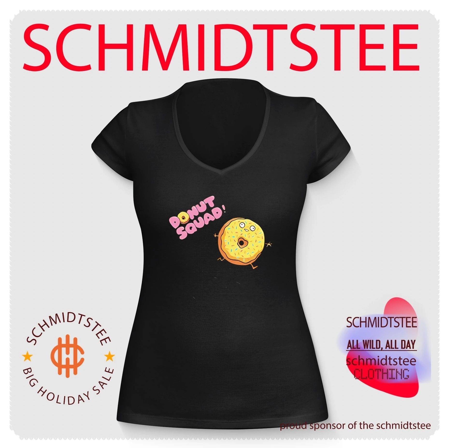 Donut Squad Sprinkles graphic shirt