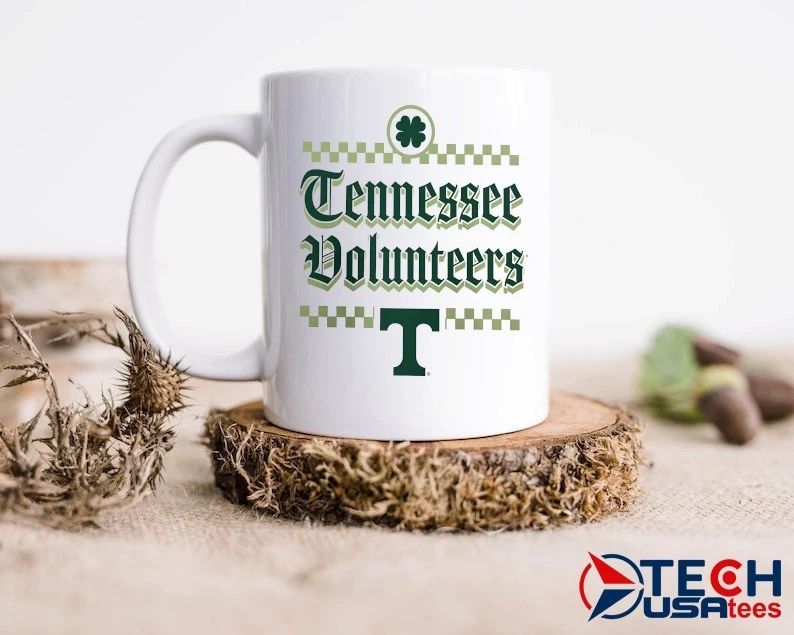 Tennessee Volunteers St. Patrick’s Day checkered shirt