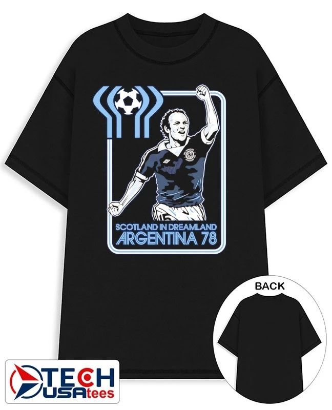 Archie Gemmill Scotland in Dreamland Argentina 78 shirt