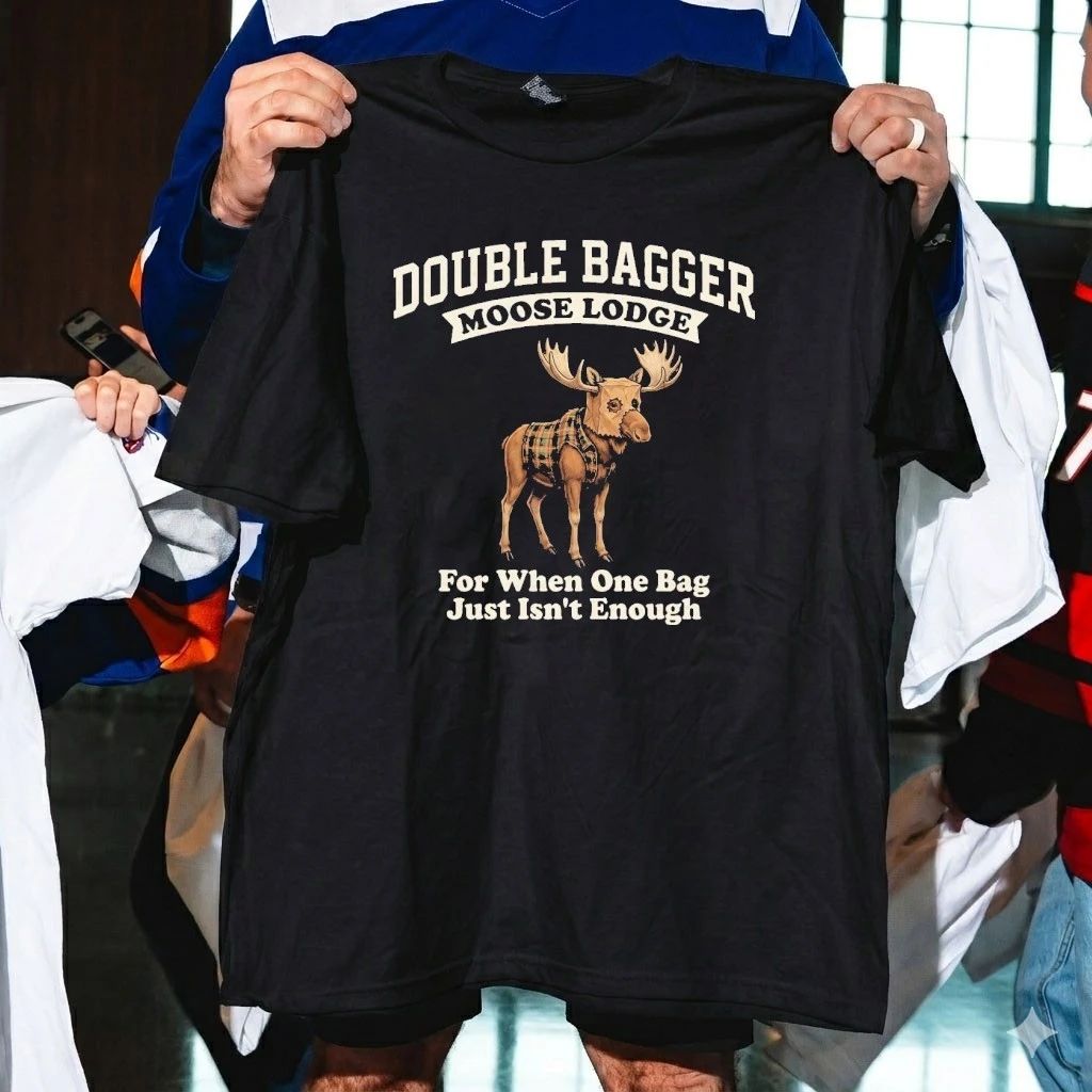 Double Bagger Moose Lodge For When One Bag Just Isn’t Enough Shirt