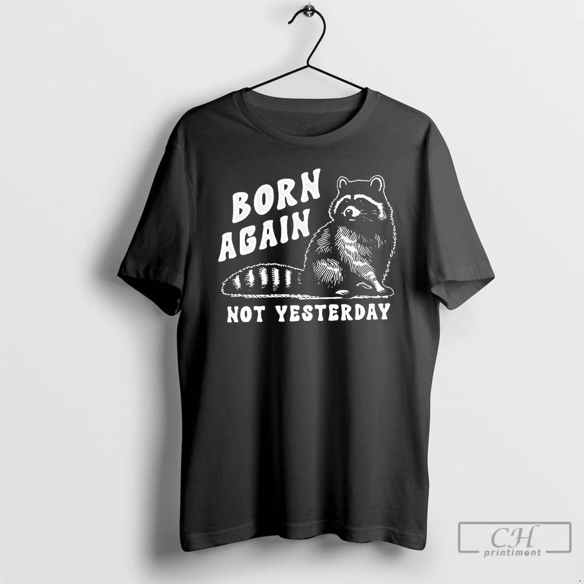 Classic Raccoon Born Again Not Yesterday
