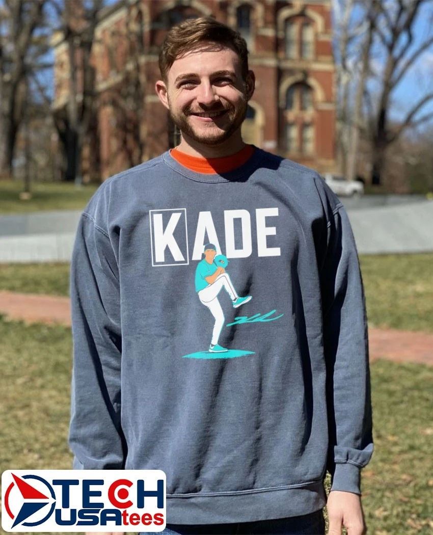 Kade Anderson Seattle Mariners K sign signature shirt
