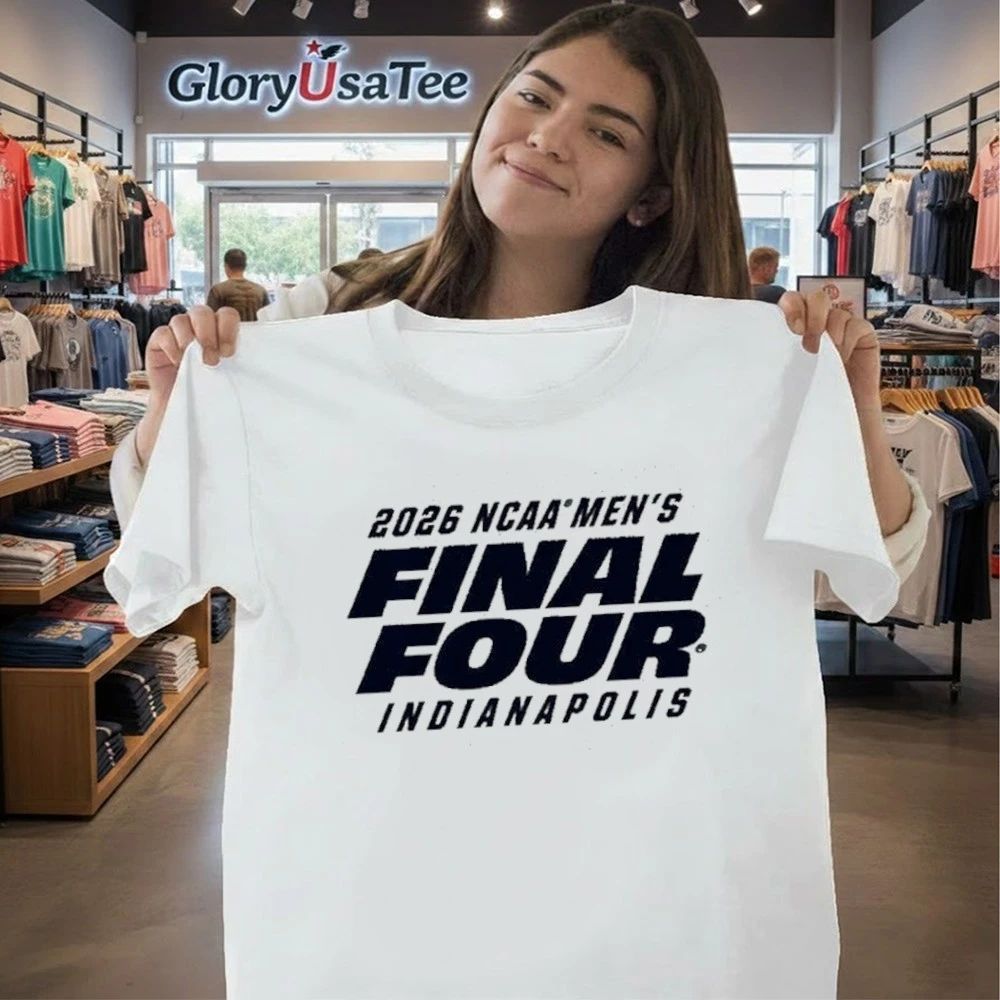 2026 NCAA Men’s Final Four Indianapolis Type Treatment Shirt