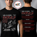Welcome To Rockville 2026 Festival Merch Daytona Beach Florida Rockville Doodle Skating Skeleton With Lineup Shirt