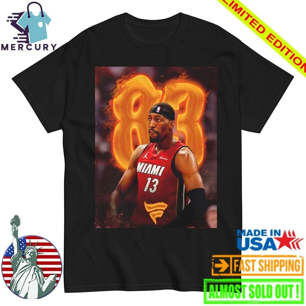 Bam Adebayo 83 Points 2nd Most Point In NBA Shirt