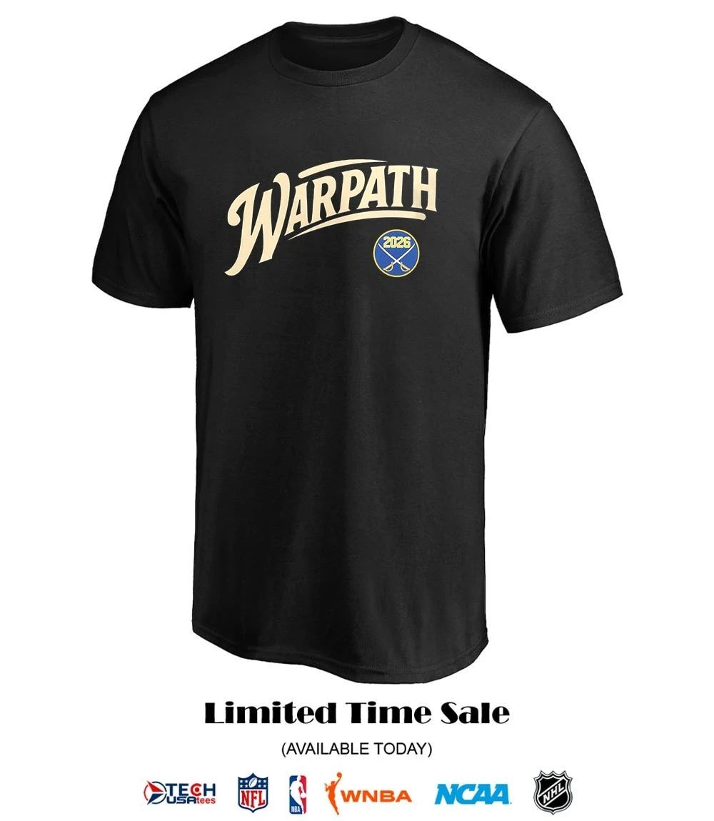 Buffalo Hockey Warpath 2026 logo shirt