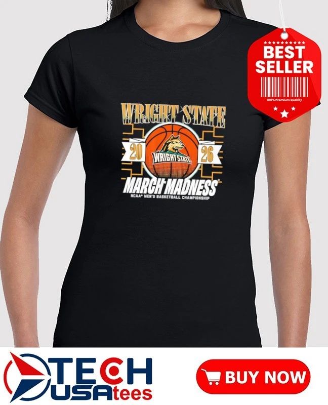 Wright State Raiders March Madness 2026 NCAA Men’s Basketball Championship shirt