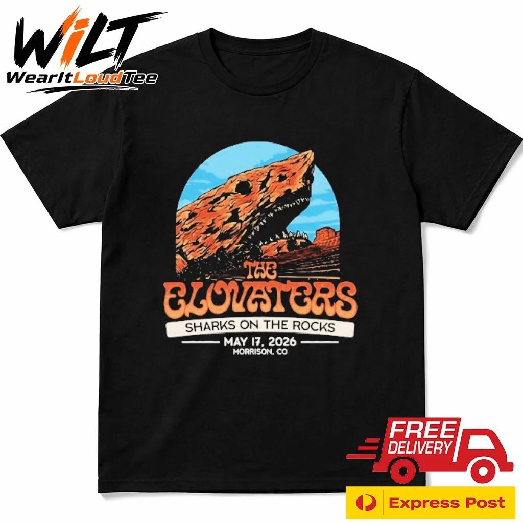 The Elovaters May 17, 2026 Morrison Red Rocks Amphitheatre Event Shirt