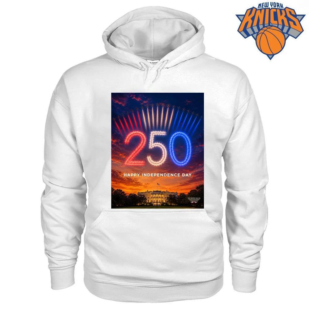 The White House Happy Independence Day 250 Years Jet Flyover shirt