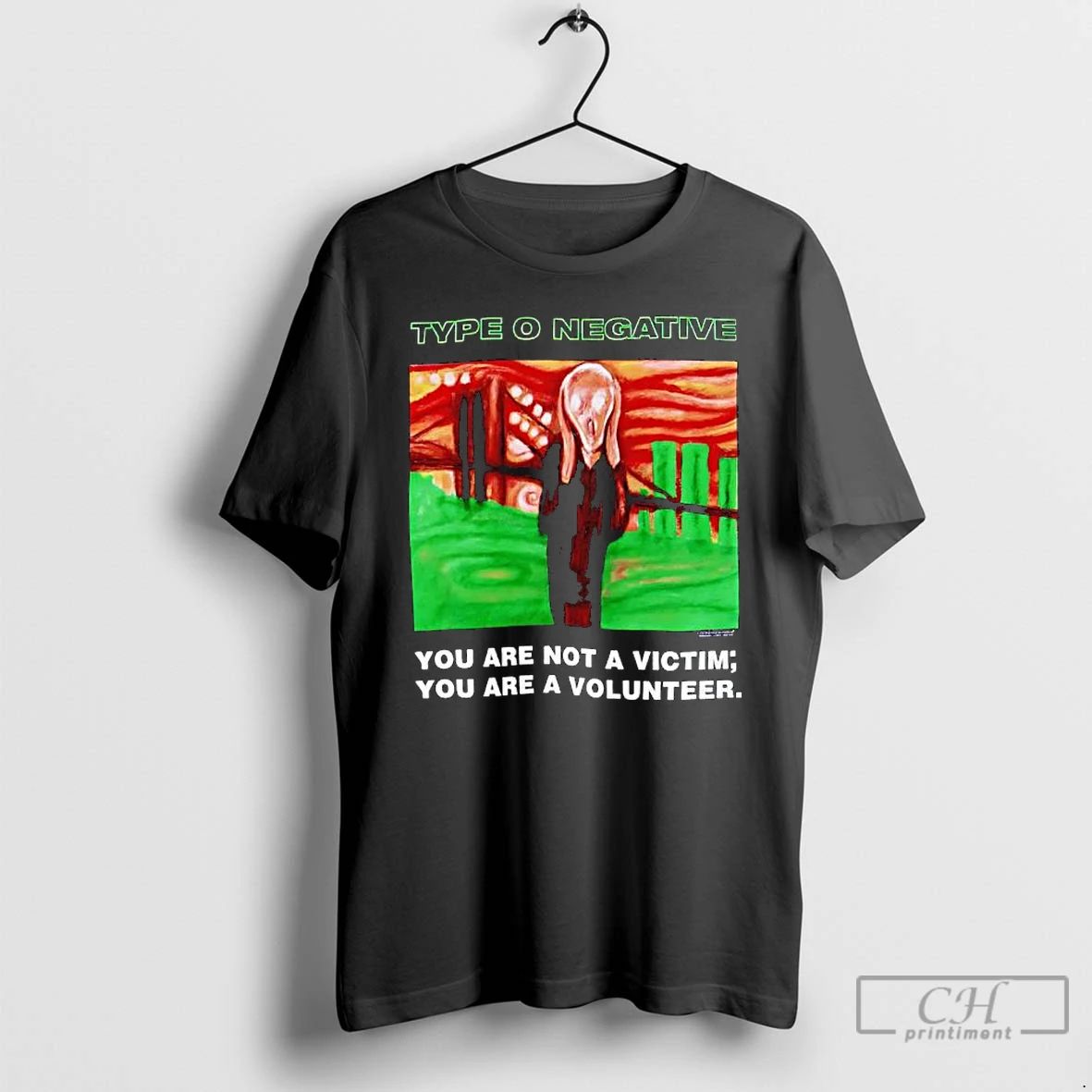 Classic Type O Negative You Are Not A Victim You Are A Volunteer T Shirts