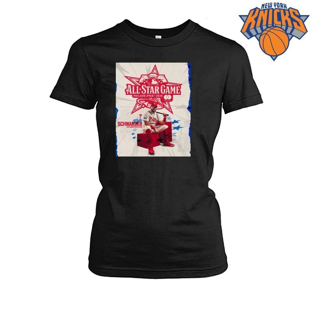Kyle Schwarber Philadelphia Phillies MLB All Star Game 2026 shirt