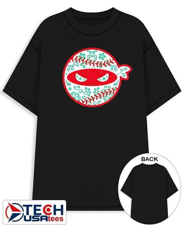 Pitching Ninja Mexico Baseball shirt