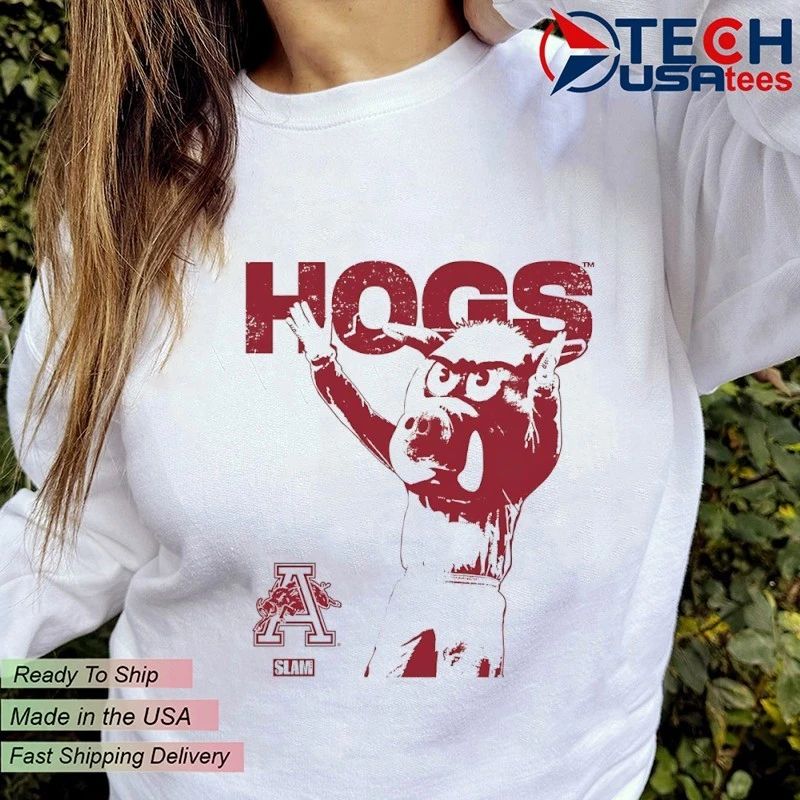 Arkansas Razorbacks mascot mode vintage shirt