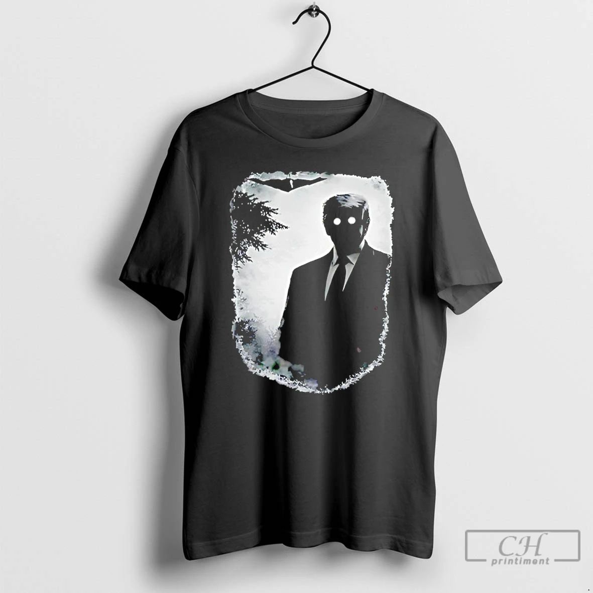 Classic Silhouette Trump In Dark War 2026