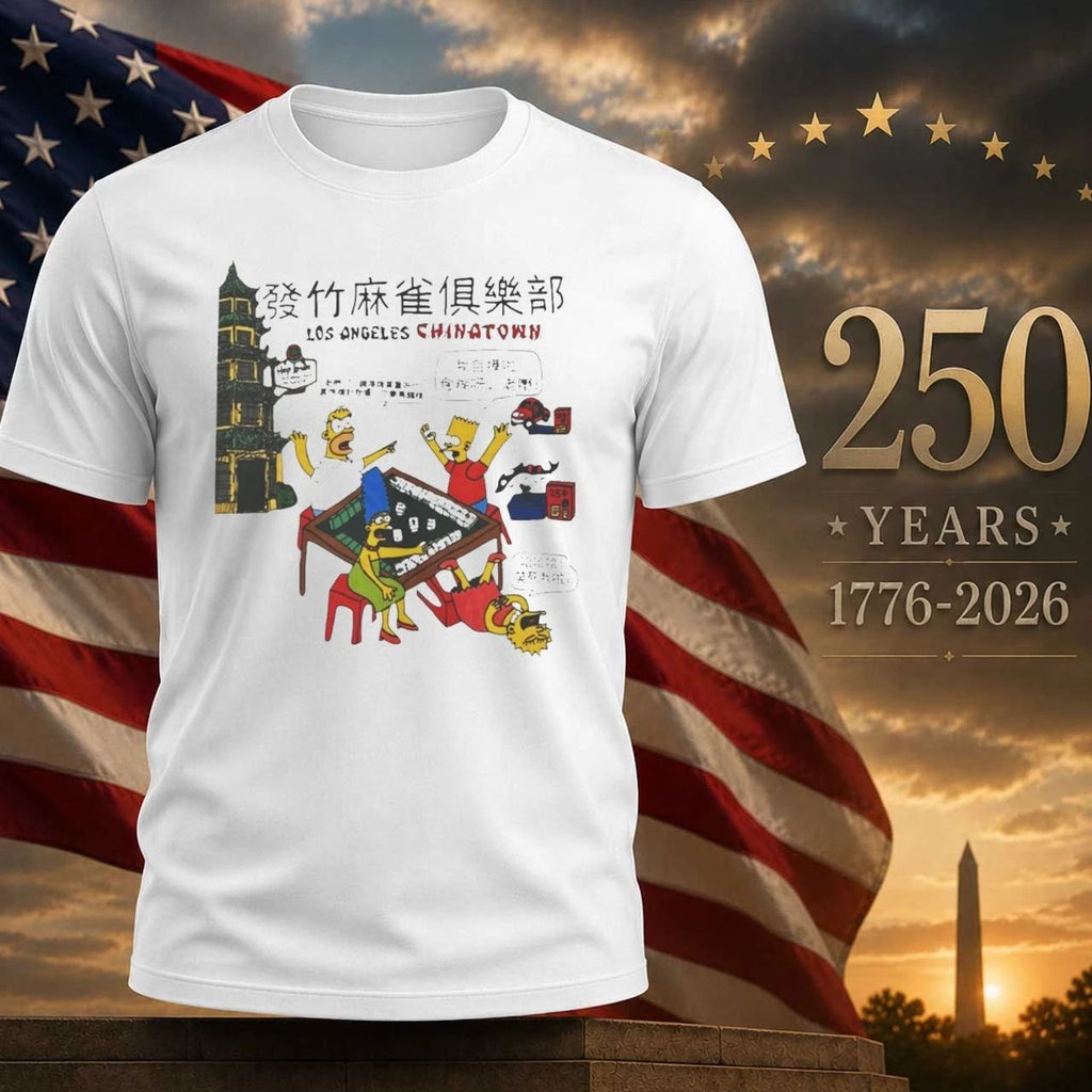 Simpsons Los Angeles Chinatown Shirt