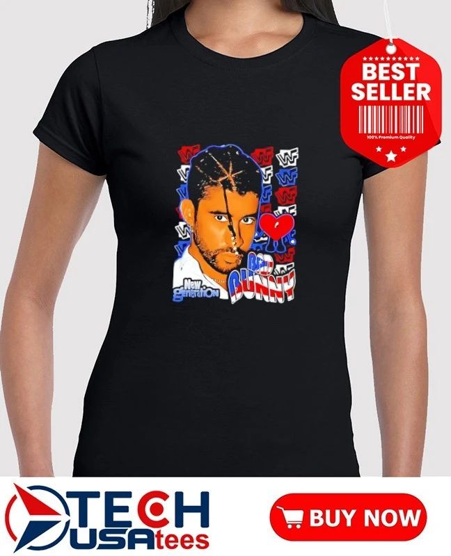 Bad Bunny WWF New Genaration shirt