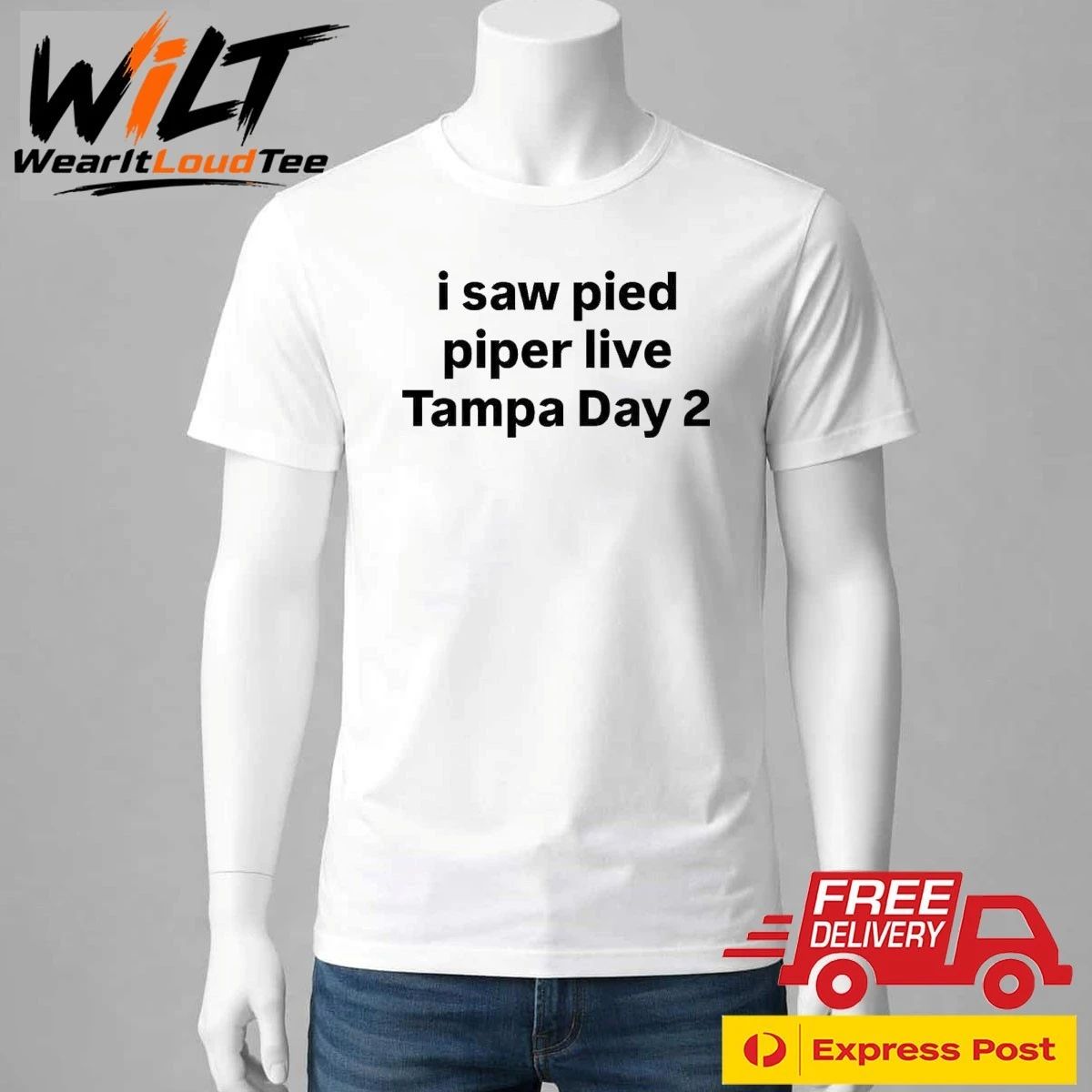 I Saw Pied Piper Live Tampa Day 2 Shirt