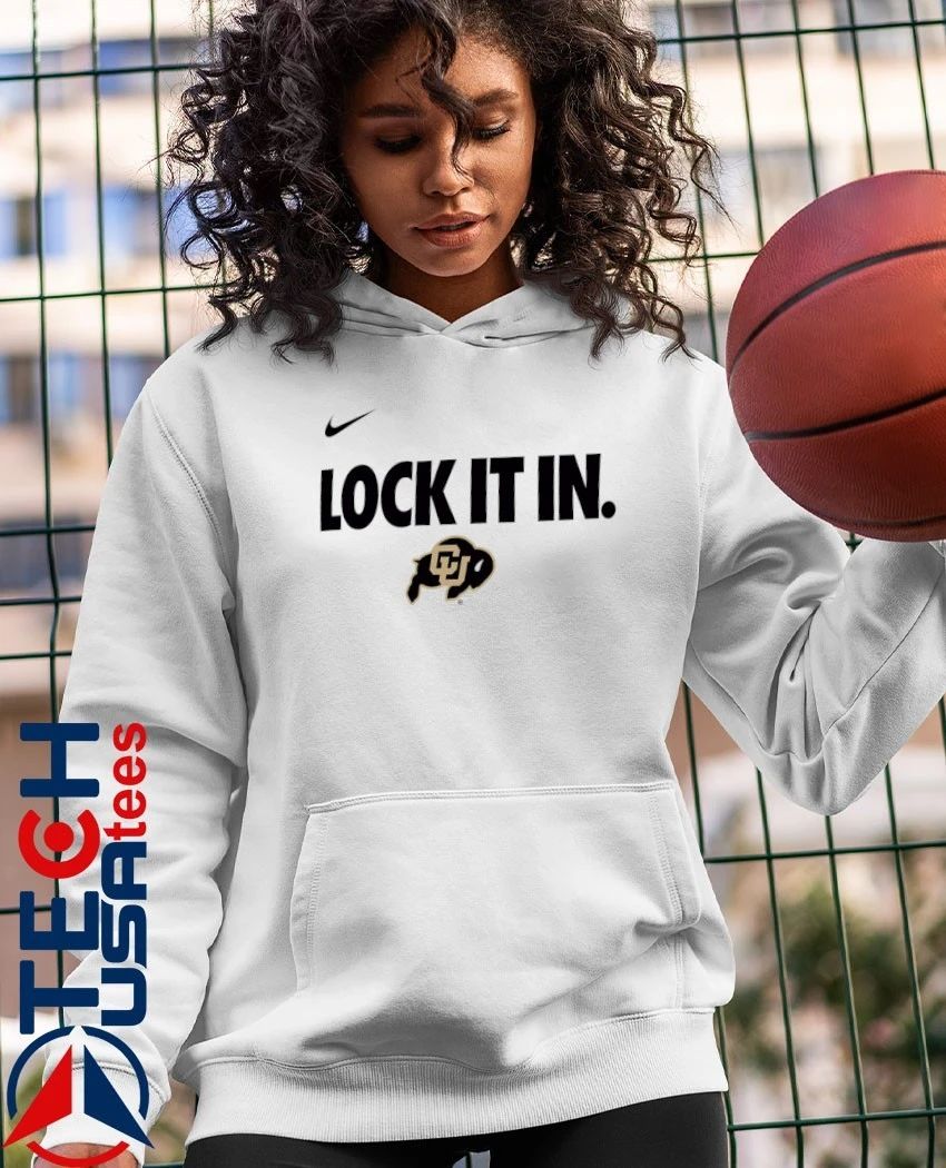Lock it in Colorado Buffaloes 2026 On-Court Bench shirt