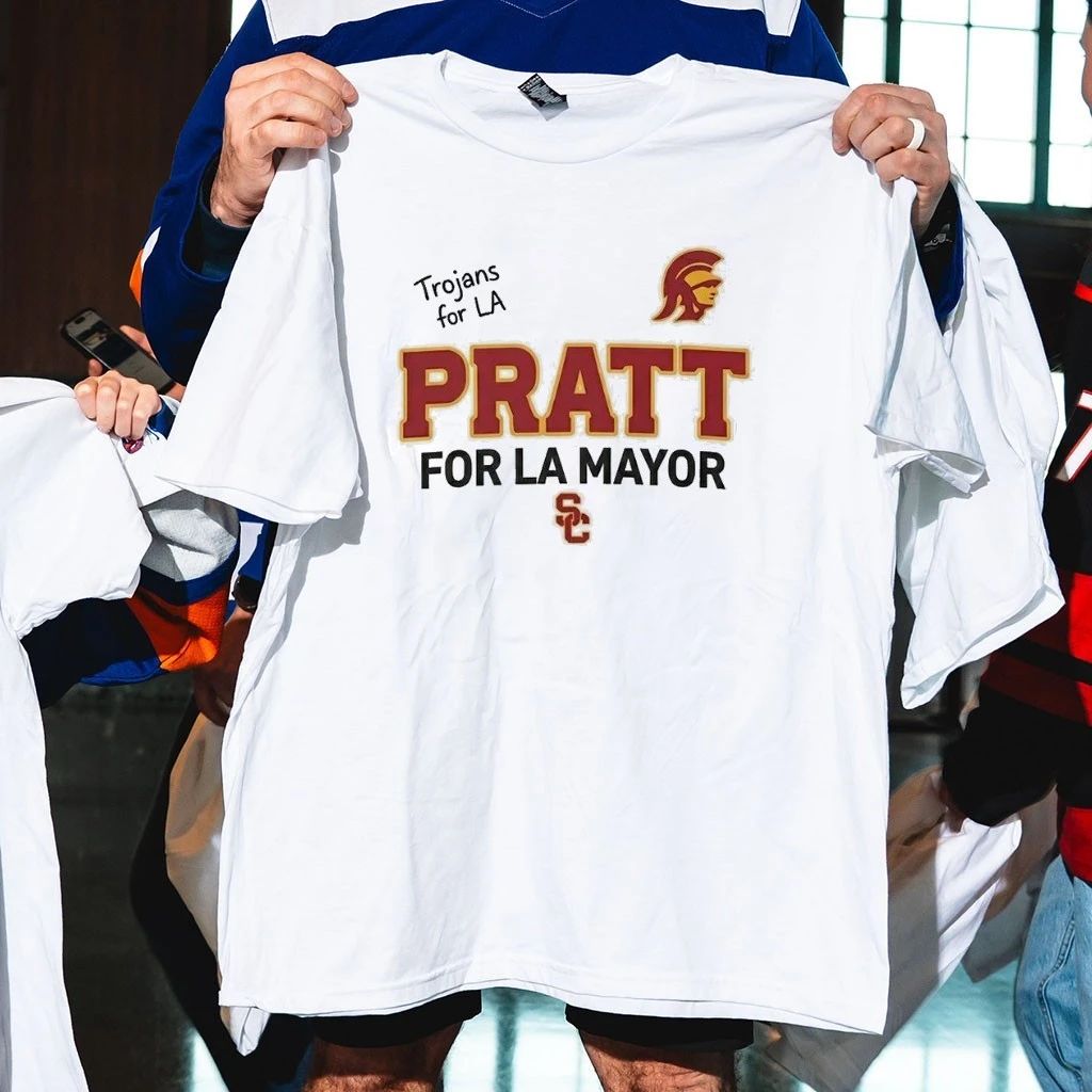 Trojans for LA Pratt For LA Mayor Shirt
