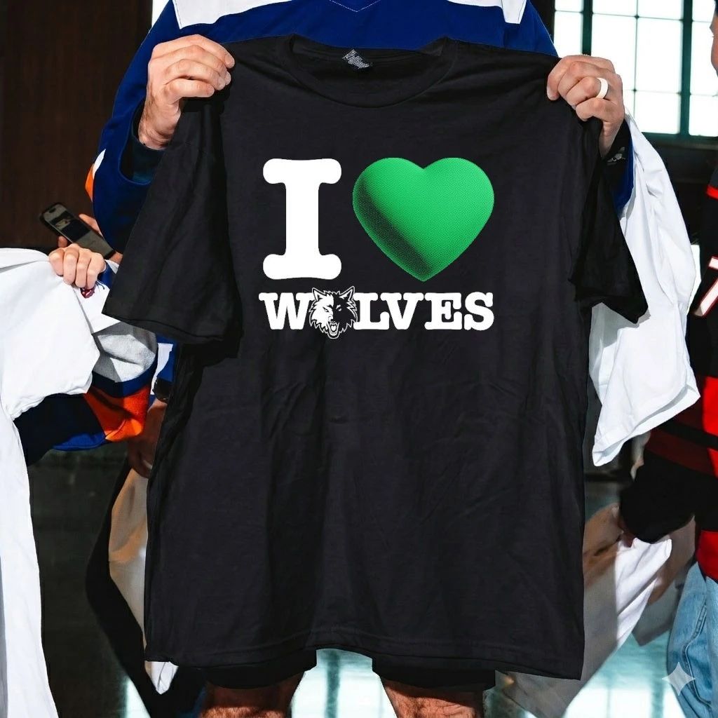 Minnesota Timberwolves Heart Wolves 2026 Playoffs Shirt Round 2 Game 3