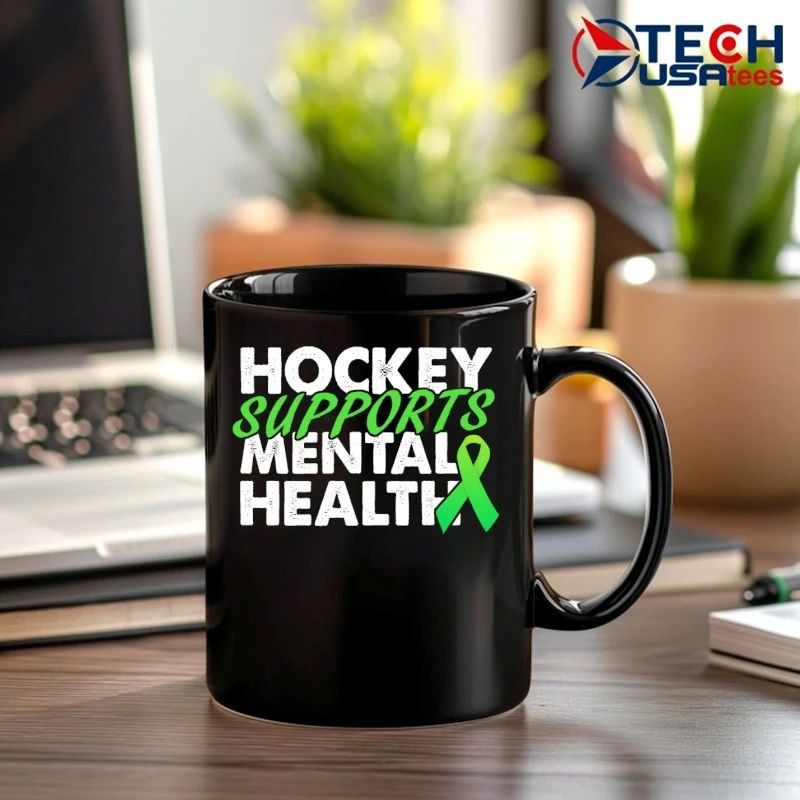 Hockey Supports Mental Health cancer shirt