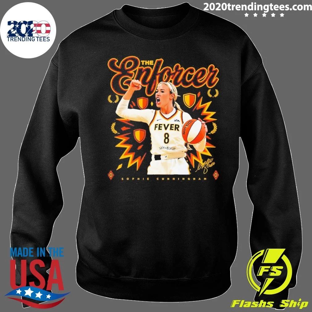 The Enforcer Sophie Cunningham Indiana Fever Basketball WNBA 2026 Signature Shirt