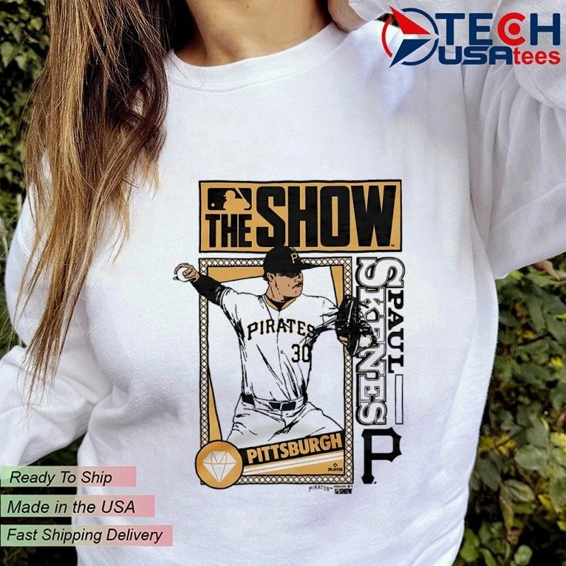 The Show Pittsburgh Pirates Paul Skenes shirt