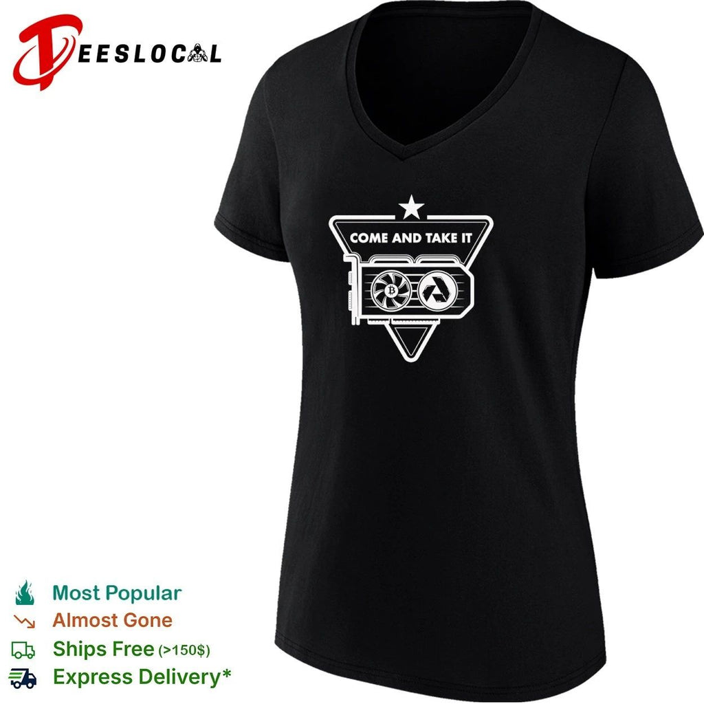 Come and Take It Akash Bitcoin crypto T-shirt