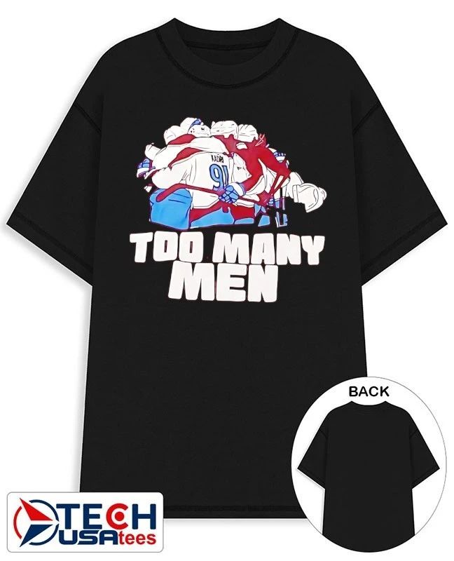 Nazem Kadri Colorado Avalanche too many men shirt