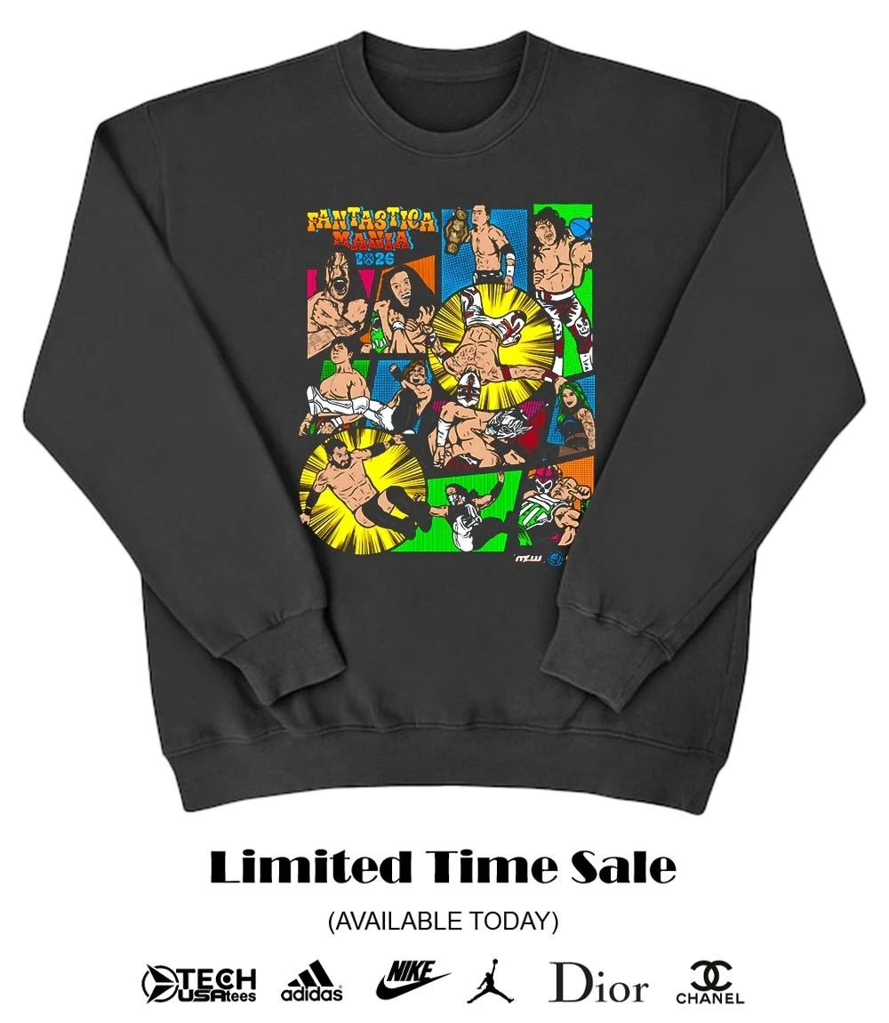 MLW Fantastica Mania U.S.A. 2026 comic shirt