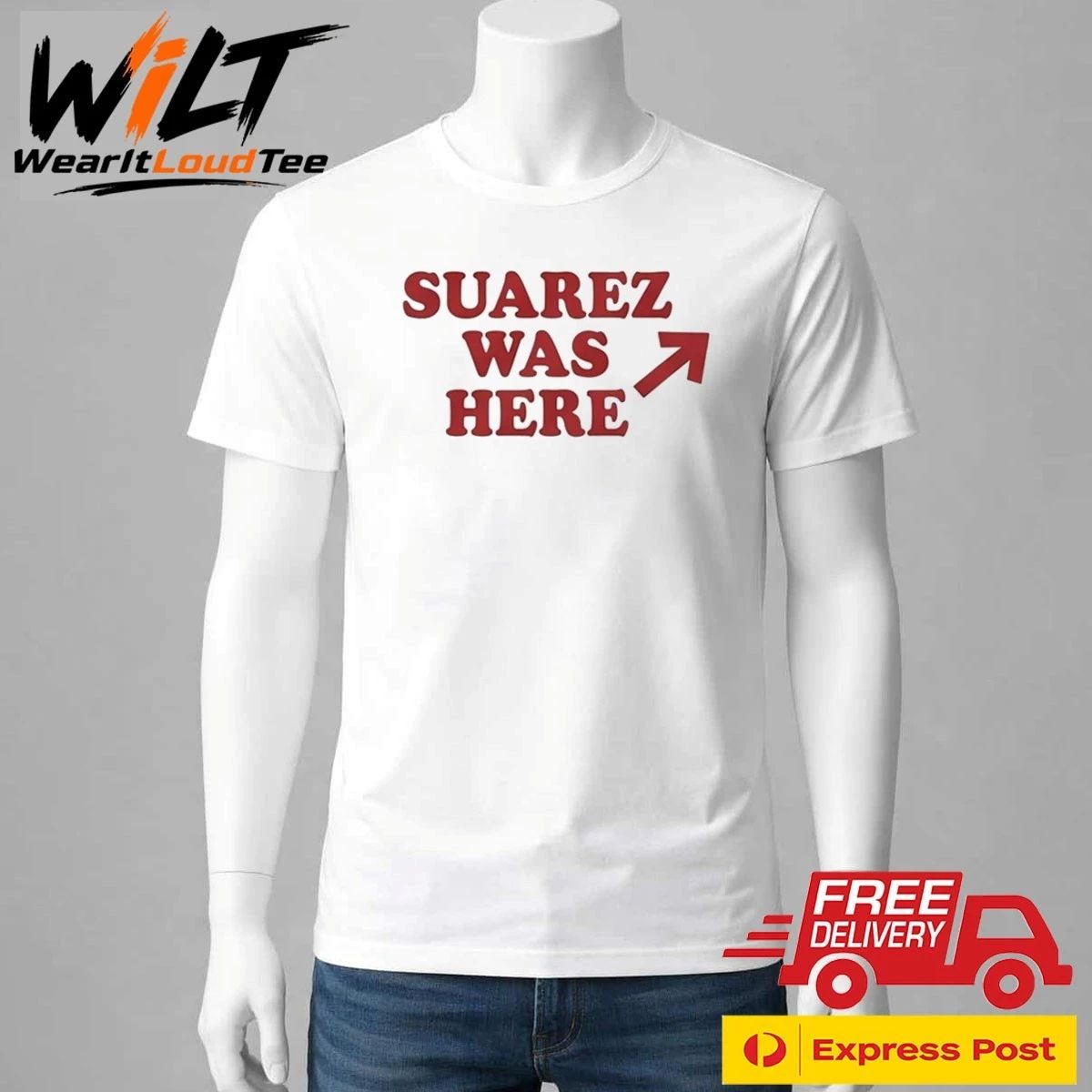 Suarez Was Here Shirt