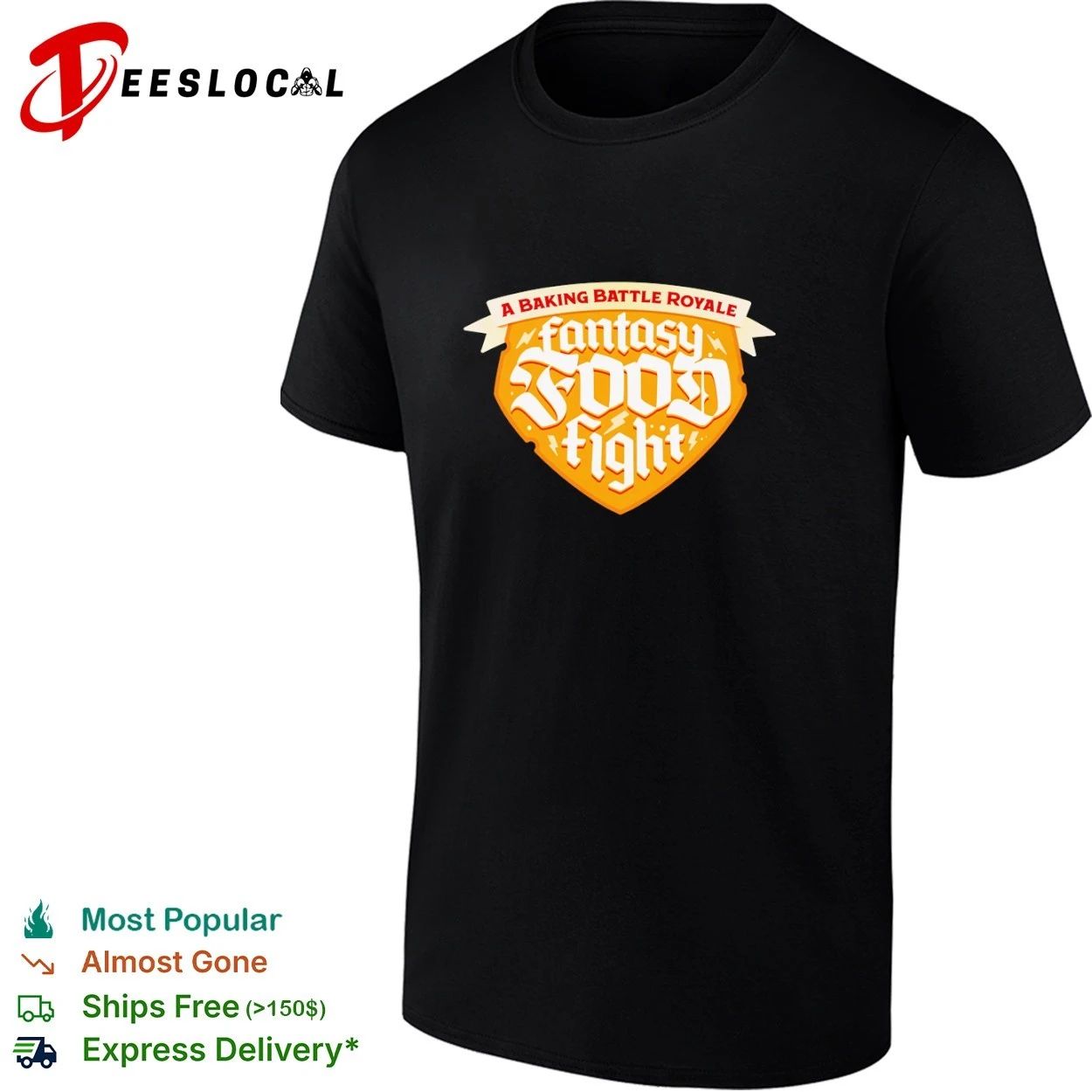 A Baking Battle Royale Fantasy Food Fight T-shirt