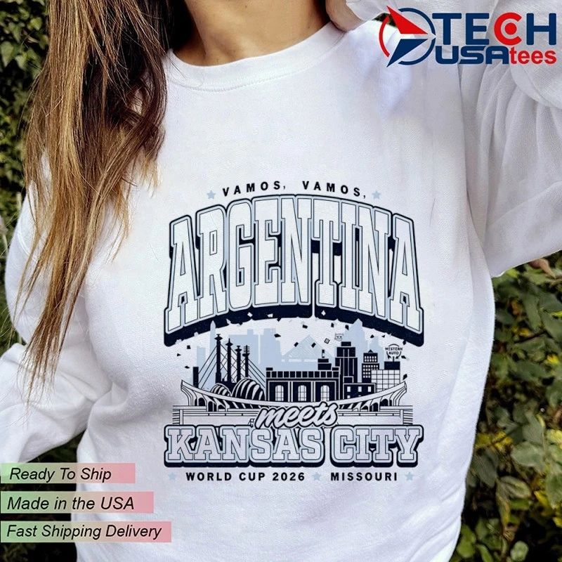 The Argentina meets Kansas City World Cup 2026 shirt
