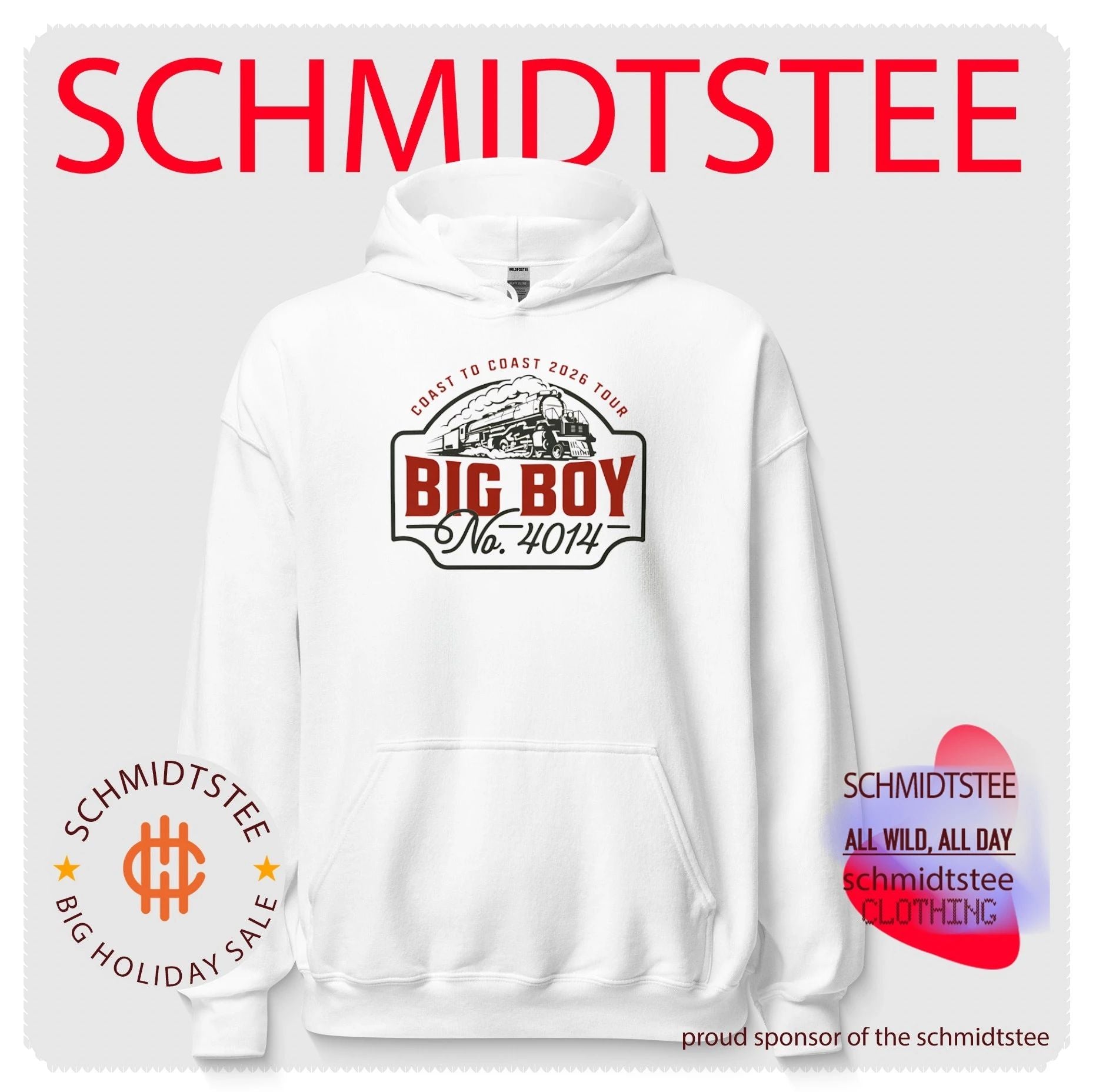 Big Boy No 4014 Coast to Coast 2026 Tour shirt